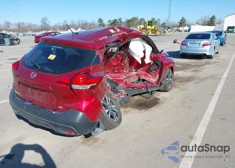 2018 Nissan Kicks Sv из США, поврежденный, VIN 3N1CP5CU6JL530100